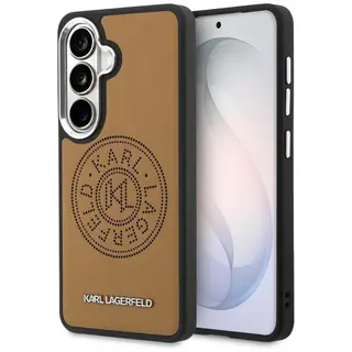 Produktfoto för Karl Lagerfeld Mobilskal För Galaxy S26 MagSafe Perforated KL - Brun