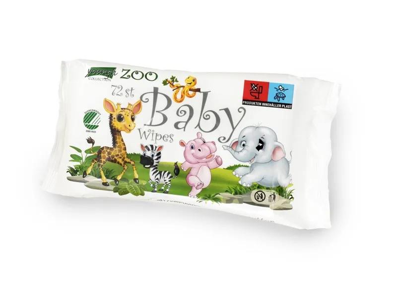 Bild 1 för Kaxholmen våtservetter baby zoo
