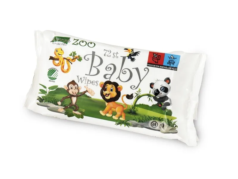 Bild 2 för Kaxholmen våtservetter baby zoo