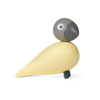 Produktfoto för Kay Bojesen Denmark - Year Bird 2025 Bella 12,5 cm creme/grå