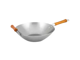 Produktfoto för Ken Hom Excellence wokpanna i kolstål, Ø 36 cm.