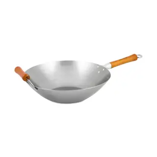 Produktfoto för Ken Hom Excellence wokpanna i kolstål, Ø 36 cm.