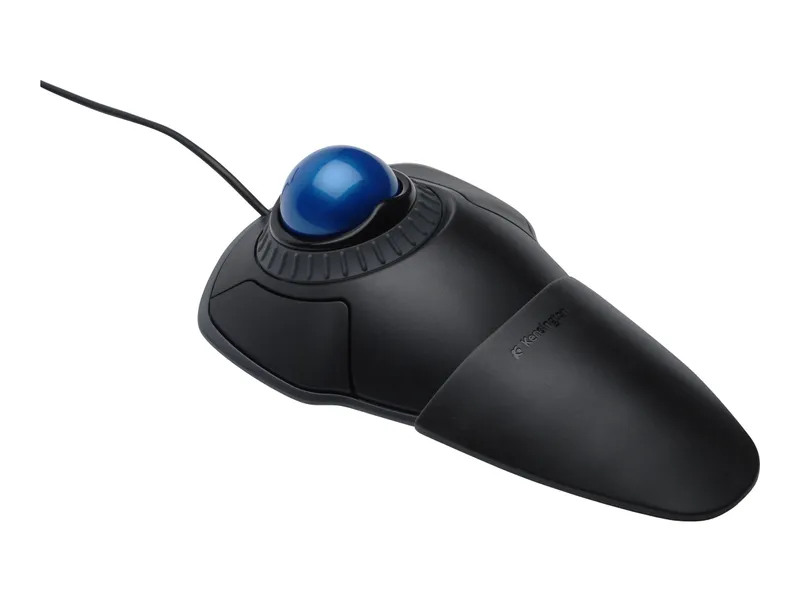 Alternativ bild 0 för Kensington Mus Orbit™ Trackball, med scrollring - Styrkula - Optic - 2 knappar - Svart