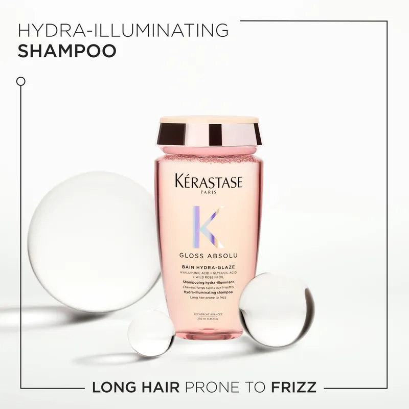 Bild 2 för Kérastase Gloss Absolu Bain Hydra-Glaze Shampoo - 250 ml