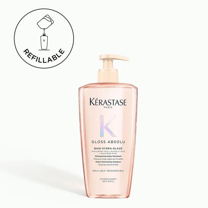 Bild 2 för Kérastase Gloss Absolu Bain Hydra-Glaze Shampoo - 500 ml