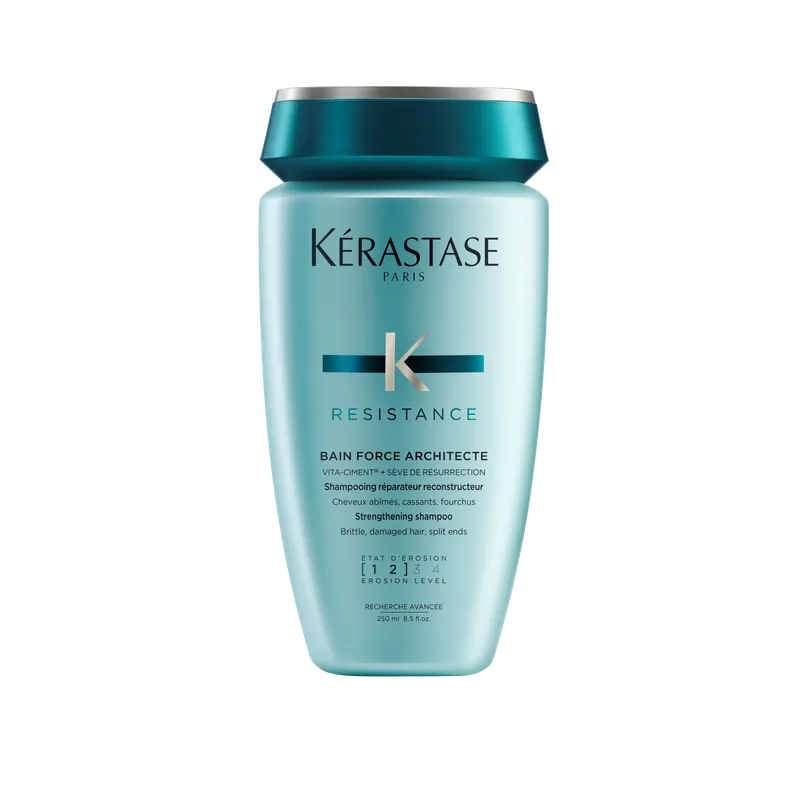 Bild 2 för Kerastase Resistance Bain Force Architecte Shampoo 250 ml