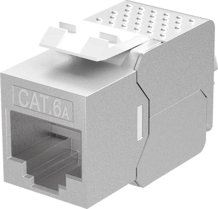Alternativ bild 0 för Keystone module RJ45 CAT 6A STP slim-line