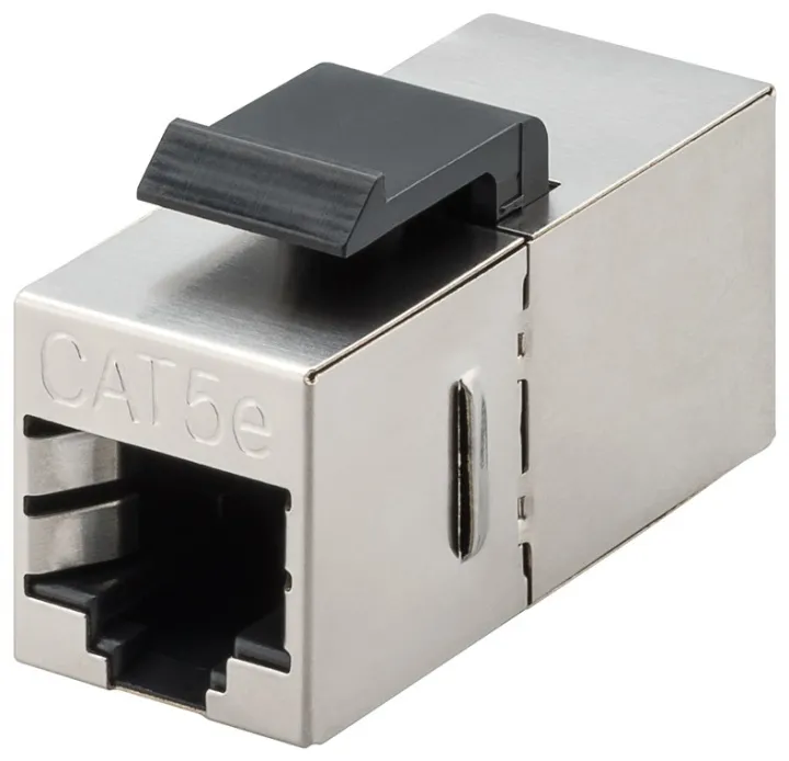 Alternativ bild 0 för Keystone module RJ45 coupler CAT 5e STP