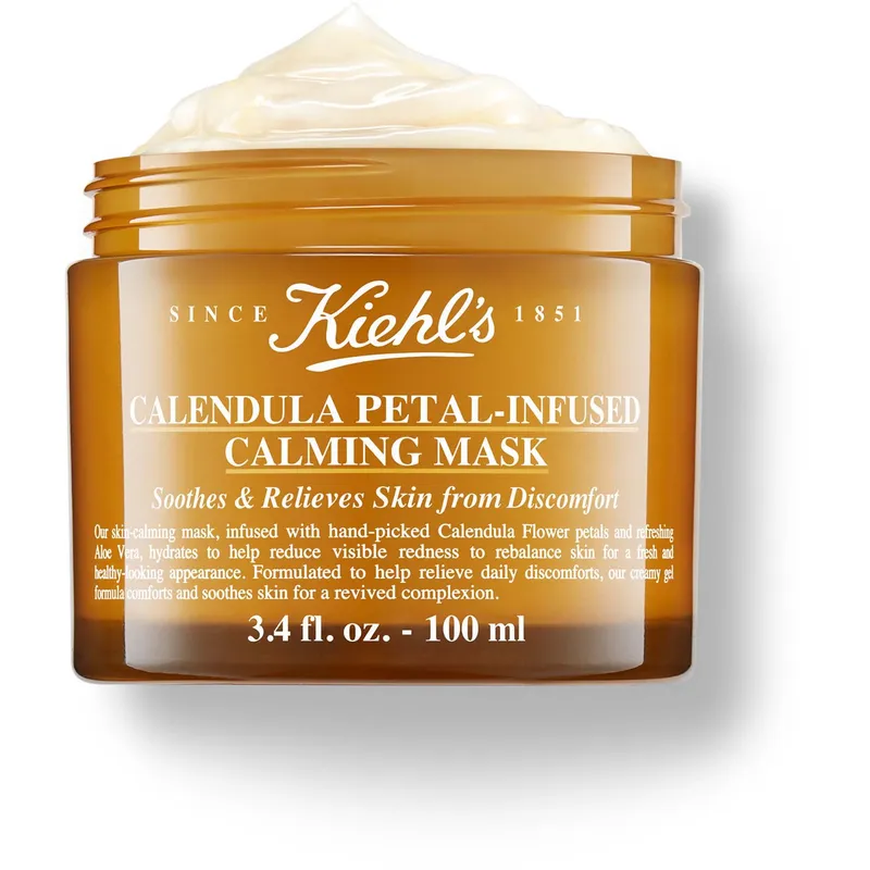 Bild 2 för Kiehl's - Calendula Petal-Infused Calming Mask 100 ml på Skincity.com