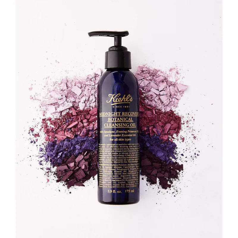 Bild 2 för Kiehl's - Midnight Recovery Botanical Cleansing Oil 175 ml på Skincity.com