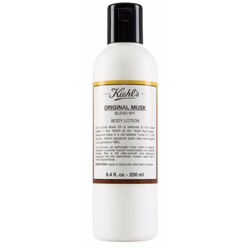 Bild 1 för Kiehl's - Musk Hand & Body Lotion 250 ml på Skincity.com