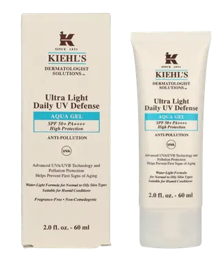 Produktfoto för Kiehl's - Ultra Light Daily UV Defence Aqua Gel SPF50+ 60 ml på Skincity.com