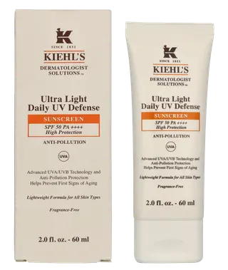 Produktfoto för Kiehl's - Ultra Light Daily UV Defense SPF50 PA++++ 60 ml på Skincity.com
