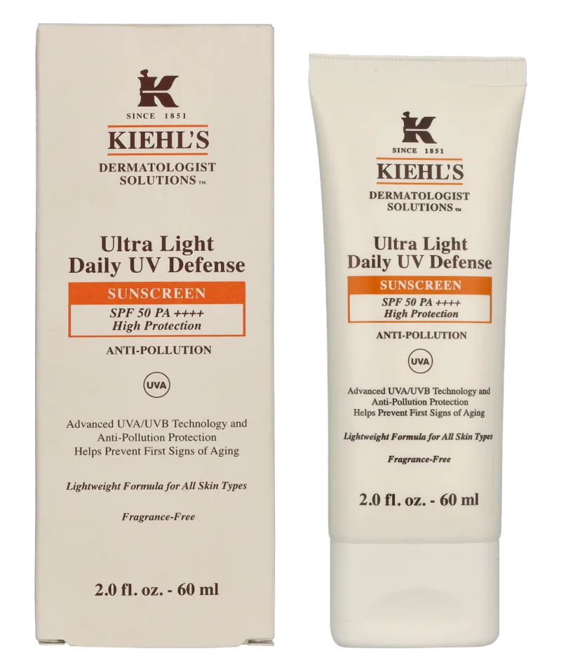 Bild 1 för Kiehl's - Ultra Light Daily UV Defense SPF50 PA++++ 60 ml på Skincity.com