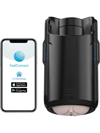 Produktfoto för Kiiroo: Keon Automatic Masturbator & RealFeel Stroker