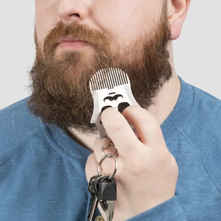 Alternativ bild 0 för Kikkerland - Beard Comb Tool (CD551)