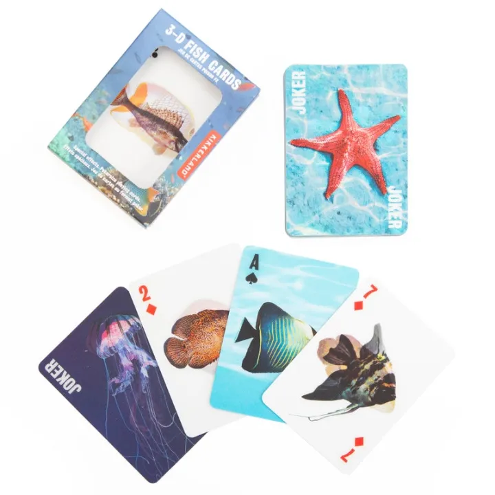 Alternativ bild 0 för Kikkerland - Fish 3D Cards
