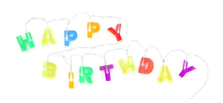 Alternativ bild 0 för Kikkerland - Happy Birthday Lights (LT01-EU)