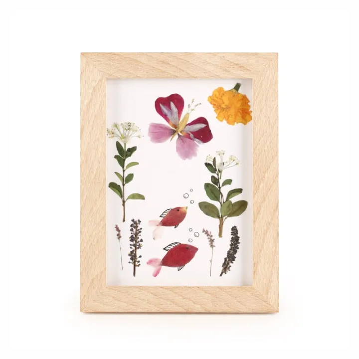 Alternativ bild 0 för Kikkerland - HUCKLEBERRY PRESSED FLOWER FRAME (HB02-F)