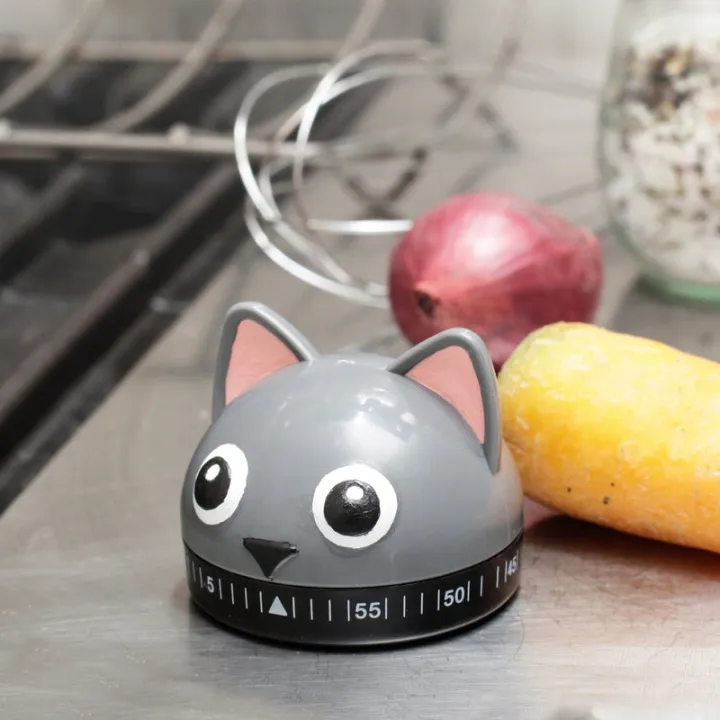 Alternativ bild 0 för Kikkerland Kitchen Timer Cat