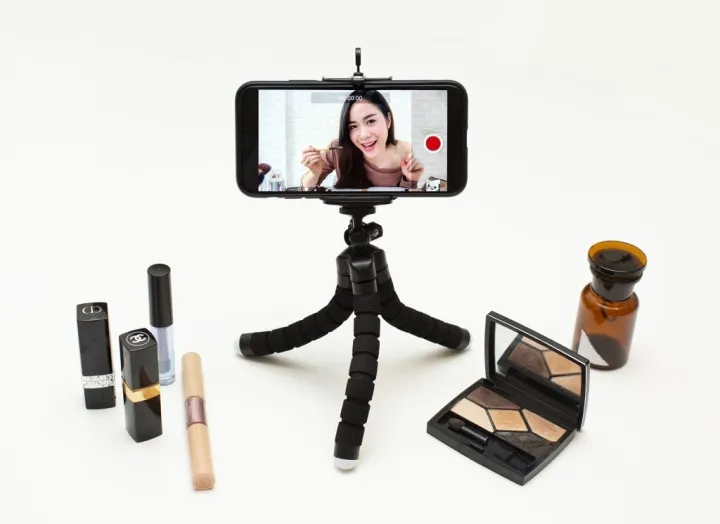 Alternativ bild 0 för Kikkerland Smartphone Tripod (US202)
