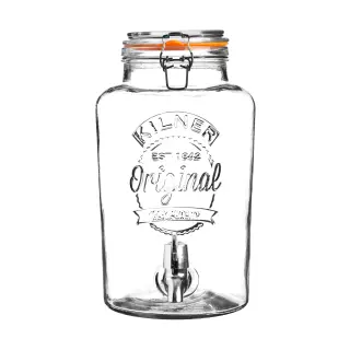 Produktfoto för Kilner Glasbehållare med Tappkran 5 Liter