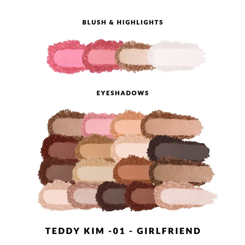 Bild 6 för KimChi Chic Teddy Kim Eyeshadow Palette Girlfriend