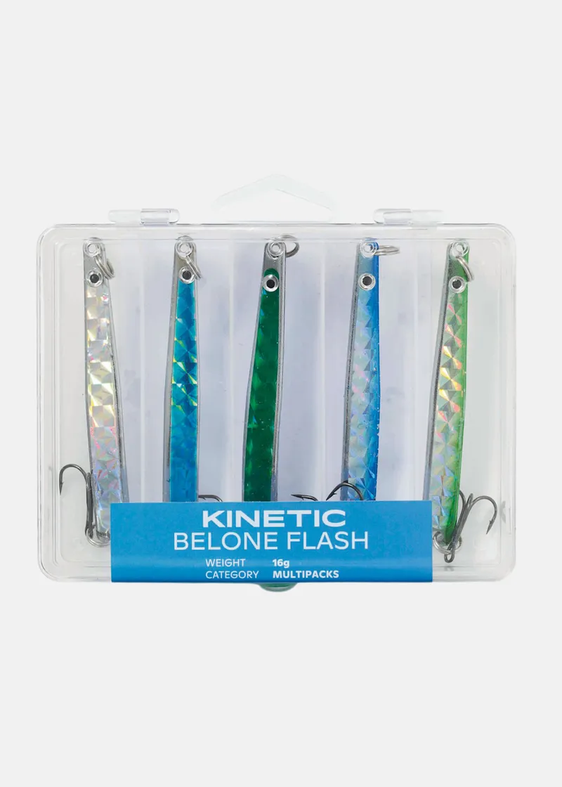 Bild 2 för Kinetic Belone Flash Kastdrag Näbbgädda, Havsöring, Makrill