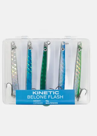 Produktfoto för Kinetic Belone Flash Kastdrag Näbbgädda, Havsöring, Makrill