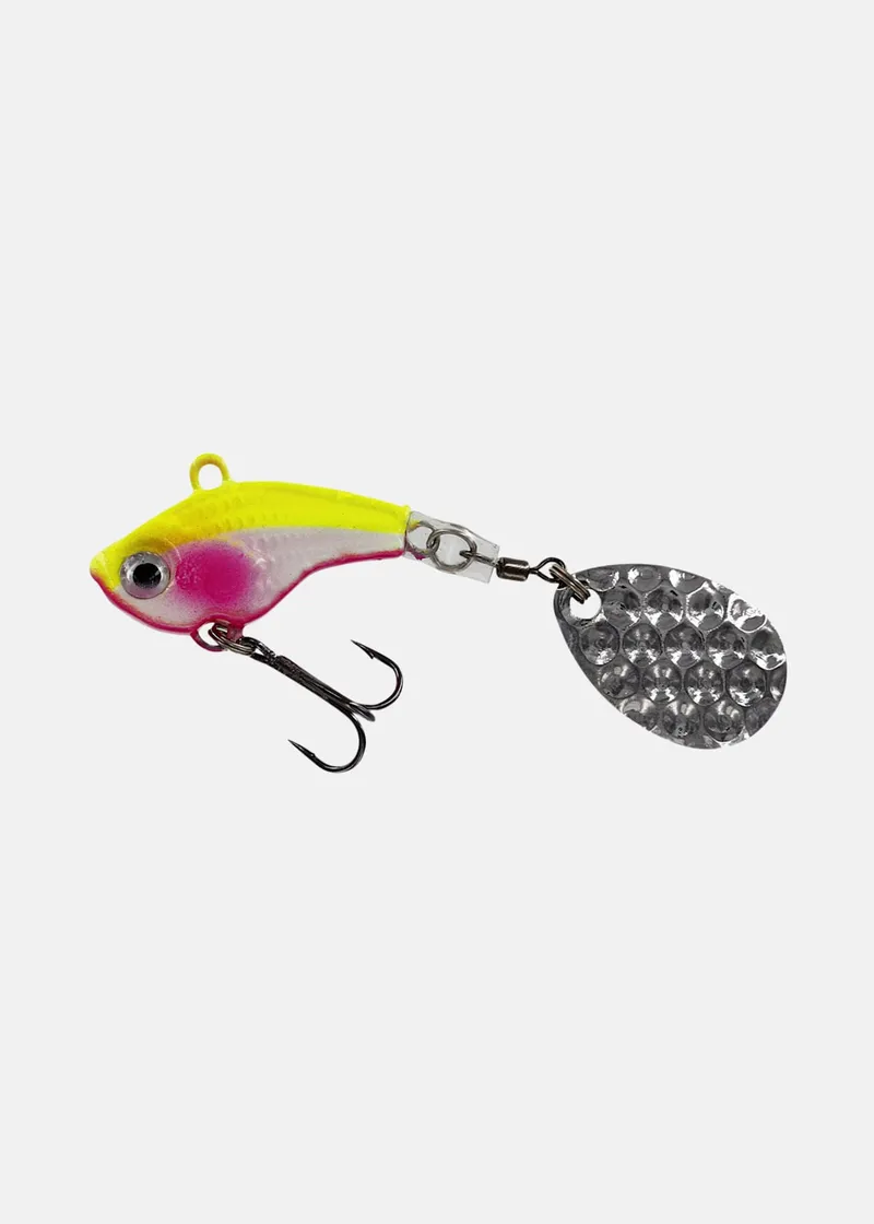 Bild 2 för Kinetic IMP Tail Spin 11 g Pale Clown UV