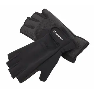 Produktfoto för Kinetic Neoprenhandskar Half Finger Storlek L Svarta