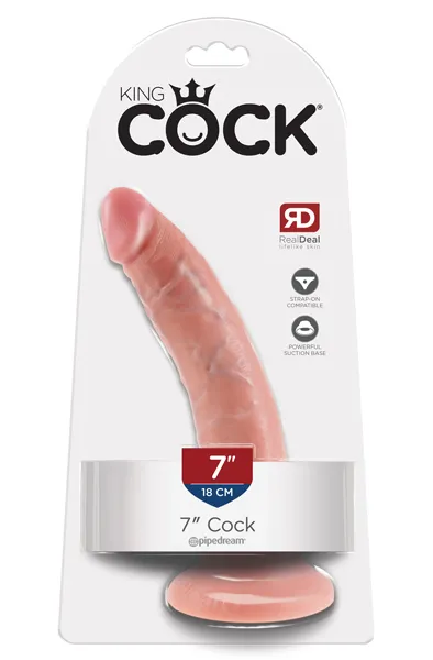 Bild 2 för King Cock 18cm - Flesh