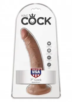 Bild 2 för King Cock 18cm - Tan