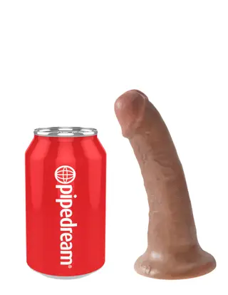 Produktfoto för KING COCK 6 INCH TAN DILDO - 15CM