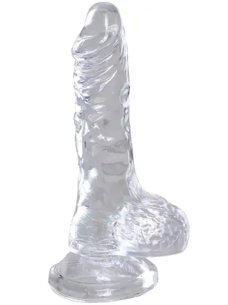 Produktfoto för King Cock Clear 10 cm Cock with Balls