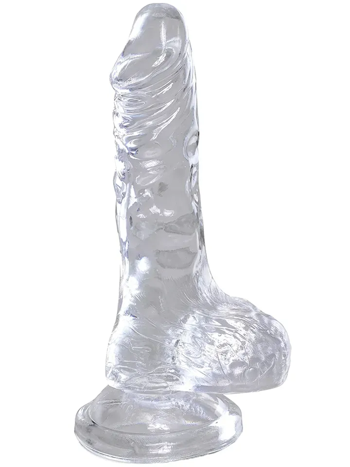 Bild 1 för King Cock Clear 10 cm Cock with Balls
