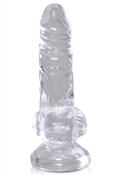 Bild 2 för King Cock Clear 10 cm Cock with Balls