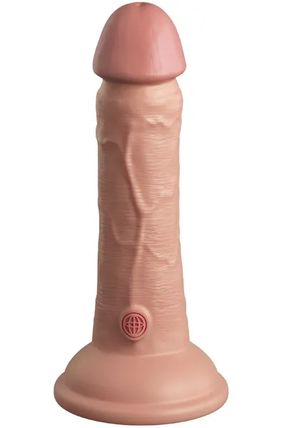 Bild 1 för King Cock Elite 15CM Silicone Dual Density Cock - Light
