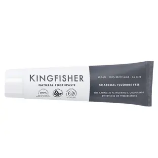 Produktfoto för Kingfisher Tandkräm Aktivt Kol Whitening 100 ml