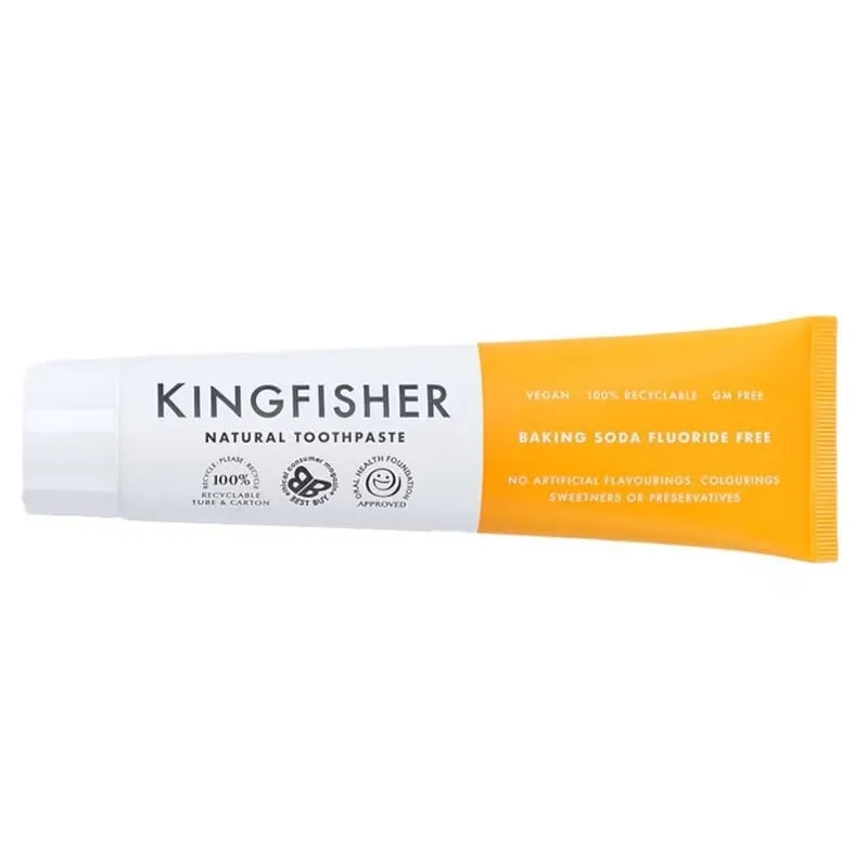 Bild 1 för Kingfisher Tandkräm Baking Soda Mint (utan fluor) 100 ml