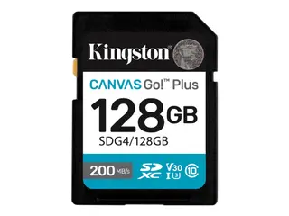 Produktfoto för Kingston Canvas Go! Plus SDXC 128GB