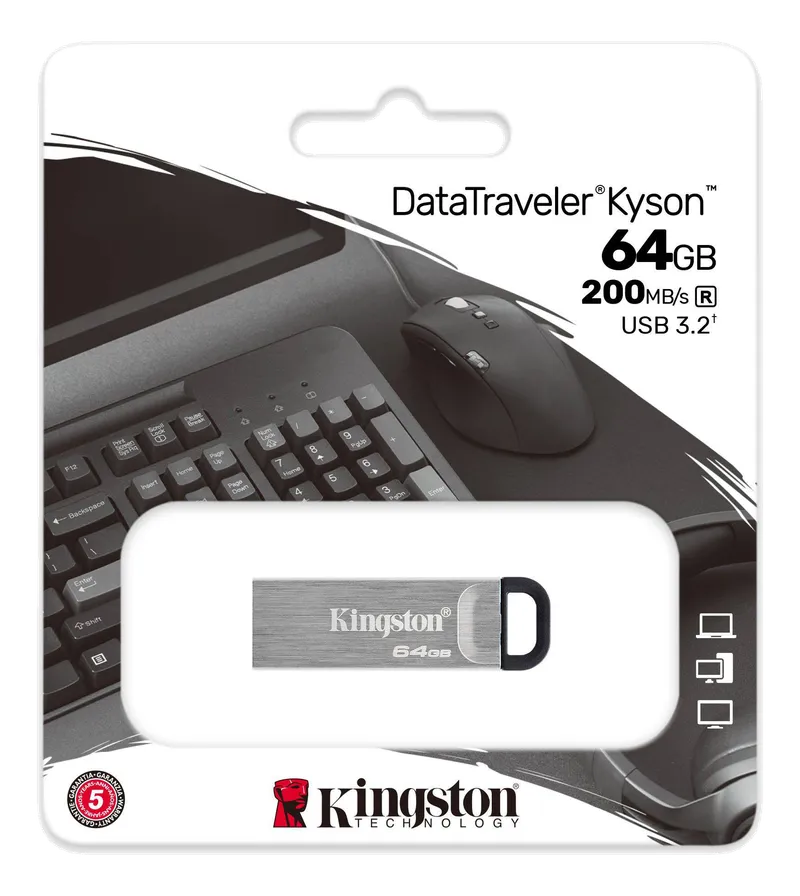 Bild 2 för Kingston DataTraveler Kyson  - 64GB