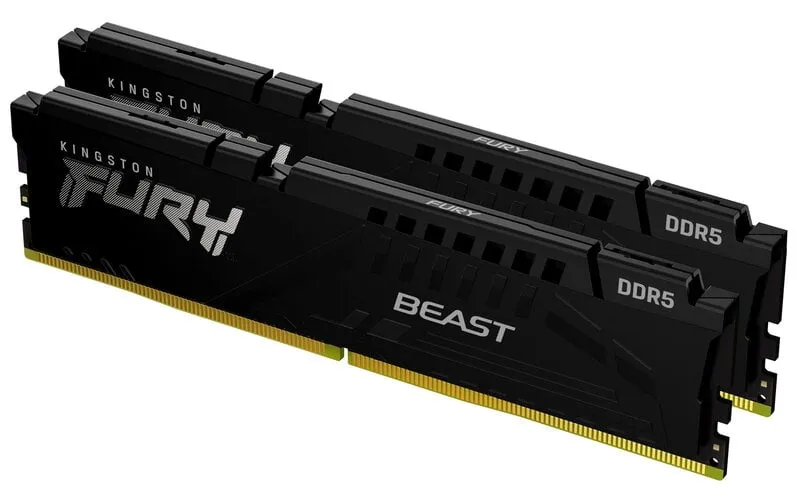 Alternativ bild 0 för Kingston Fury Beast Black 32GB (2x16GB) / 5600MHz / DDR5 / CL36 / KF556C36BBEK2-32