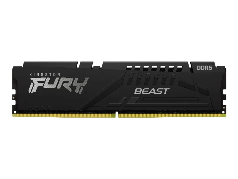 Alternativ bild 0 för Kingston FURY Beast DDR5-5600 - 32GB - CL36 - Single Channel (1 st) - AMD EXPO & Intel XMP - Svart