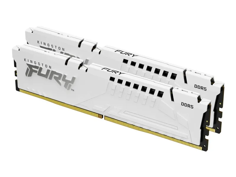 Alternativ bild 0 för Kingston FURY Beast DDR5-6000 - 64GB - CL30 - Dual Channel (2 st) - AMD EXPO & Intel XMP - Vit