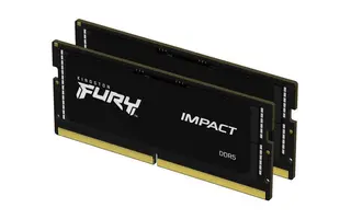 Produktfoto för Kingston Fury Impact 64GB (2x32GB) / 4800Mhz / SODIMM DDR5 / CL38 / KF548S38IBK2-64