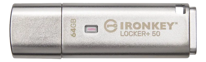 Alternativ bild 0 för Kingston USB-minne Locker+ 50 64GB