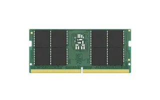 Produktfoto för Kingston ValueRAM Clocked (CSODIMM) DDR5-6400 - 32GB - CL52 - Single Channel (1 pcs) - Grön