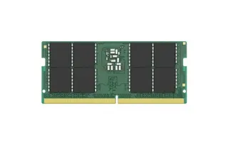 Produktfoto för Kingston ValueRAM Clocked (CSODIMM) DDR5-6400 - 32GB - CL52 - Single Channel (1 pcs) - Grön