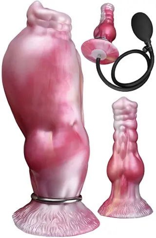 Produktfoto för Kiotos Monstar Beast 87 Inflatable Dildo 18 cm Uppblåsbar dildo